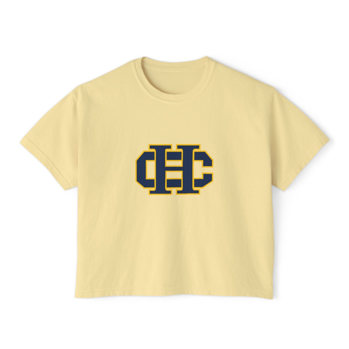 Columbia Heights Hylanders Stylish Women's Boxy Tee - Casual Comfort for Everyday Wear