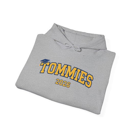 Minneapolis Edison Tommies Class of 2026 Block Hoodie