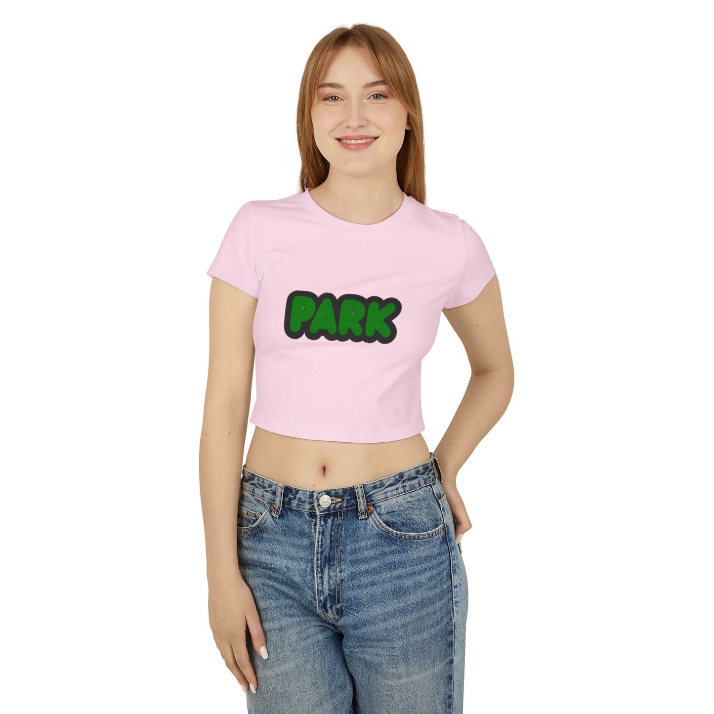 Park Cottage Grove Wolfpack Women’s Baby Tee - Retro Graphic Top for Casual Vibes