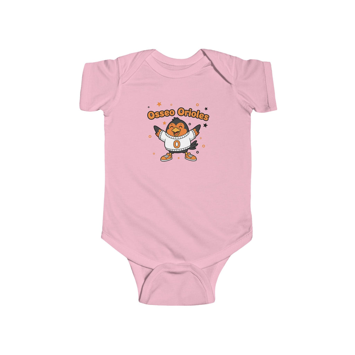 Osseo Orioles Infant Bodysuit - Perfect Baby Shower Gift
