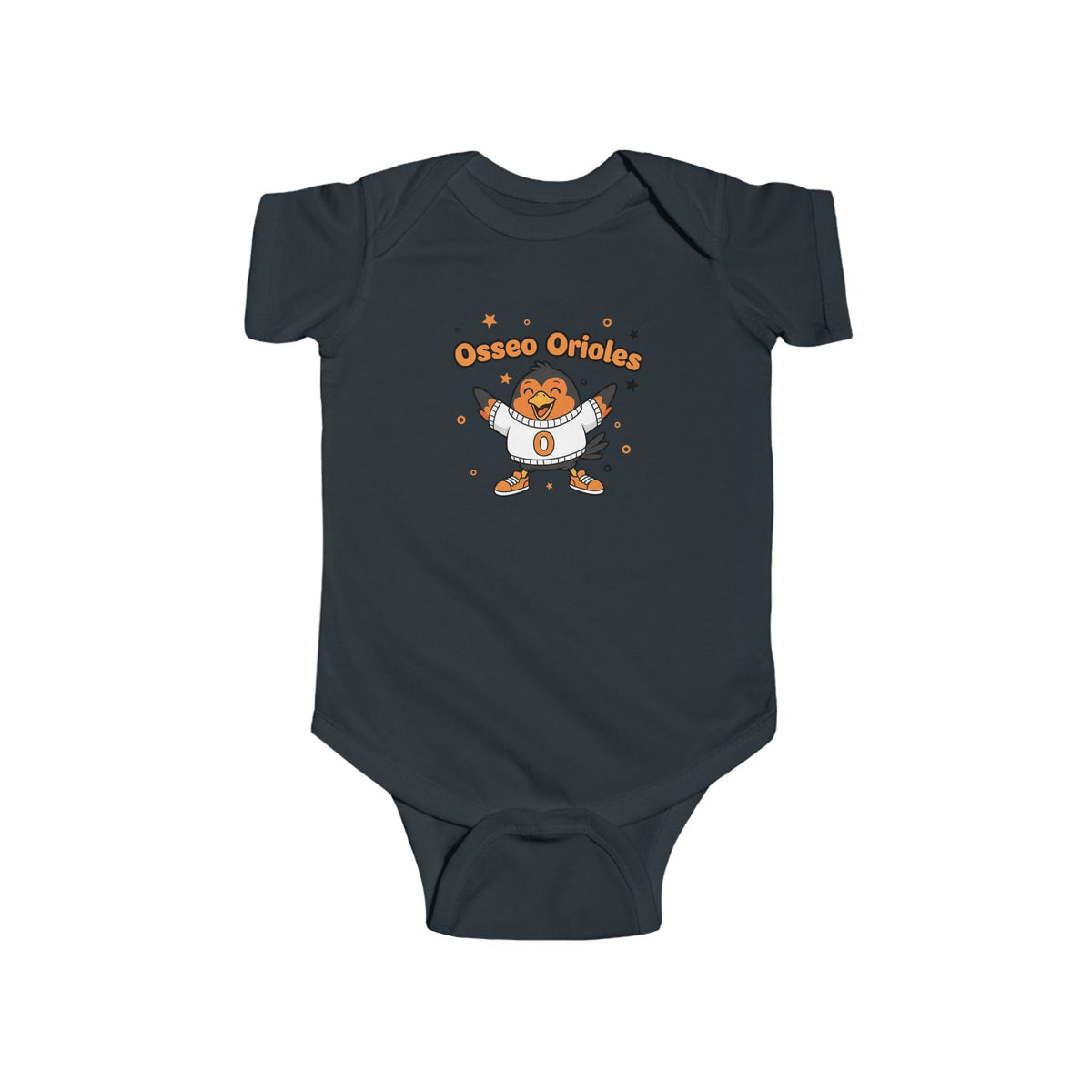 Osseo Orioles Infant Bodysuit - Perfect Baby Shower Gift