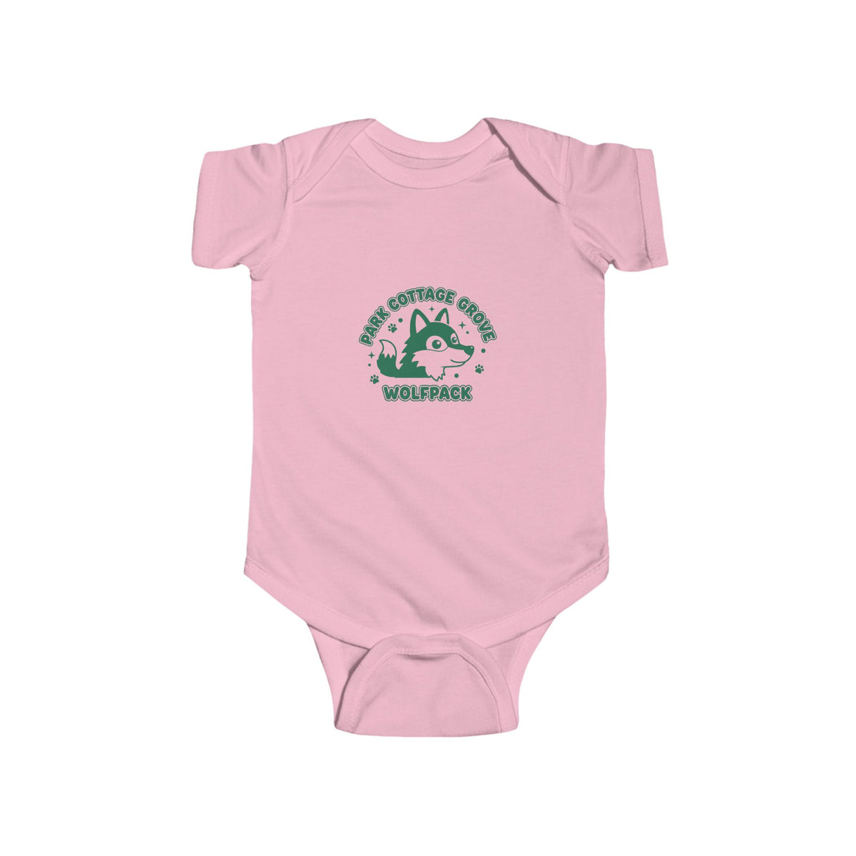 Park Wolfpack Infant Bodysuit - Cute Baby Apparel for Little Fans