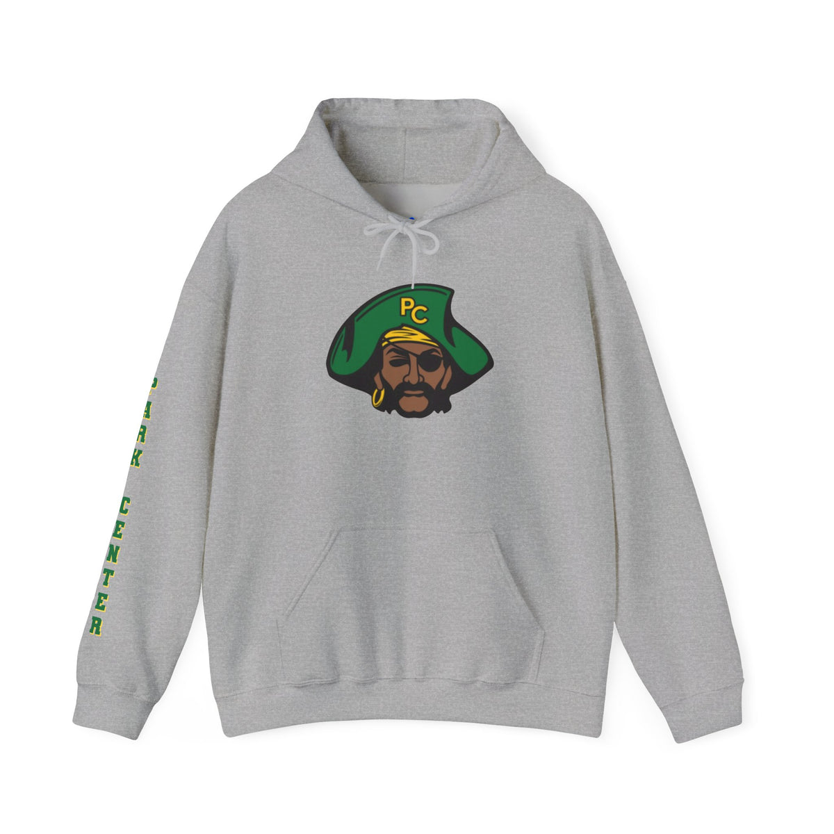 Pirate Captain Logo Hoodie - Park Center Crewneck Pullover