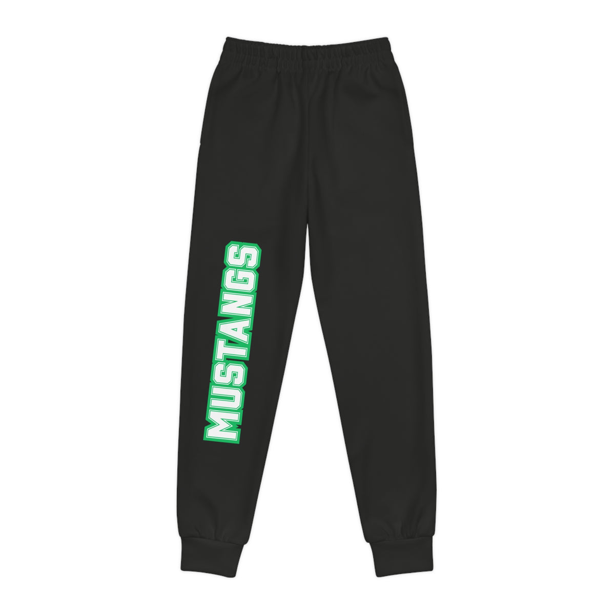 Youth Joggers — Mustangs Vertical Team Logo Sweatpants