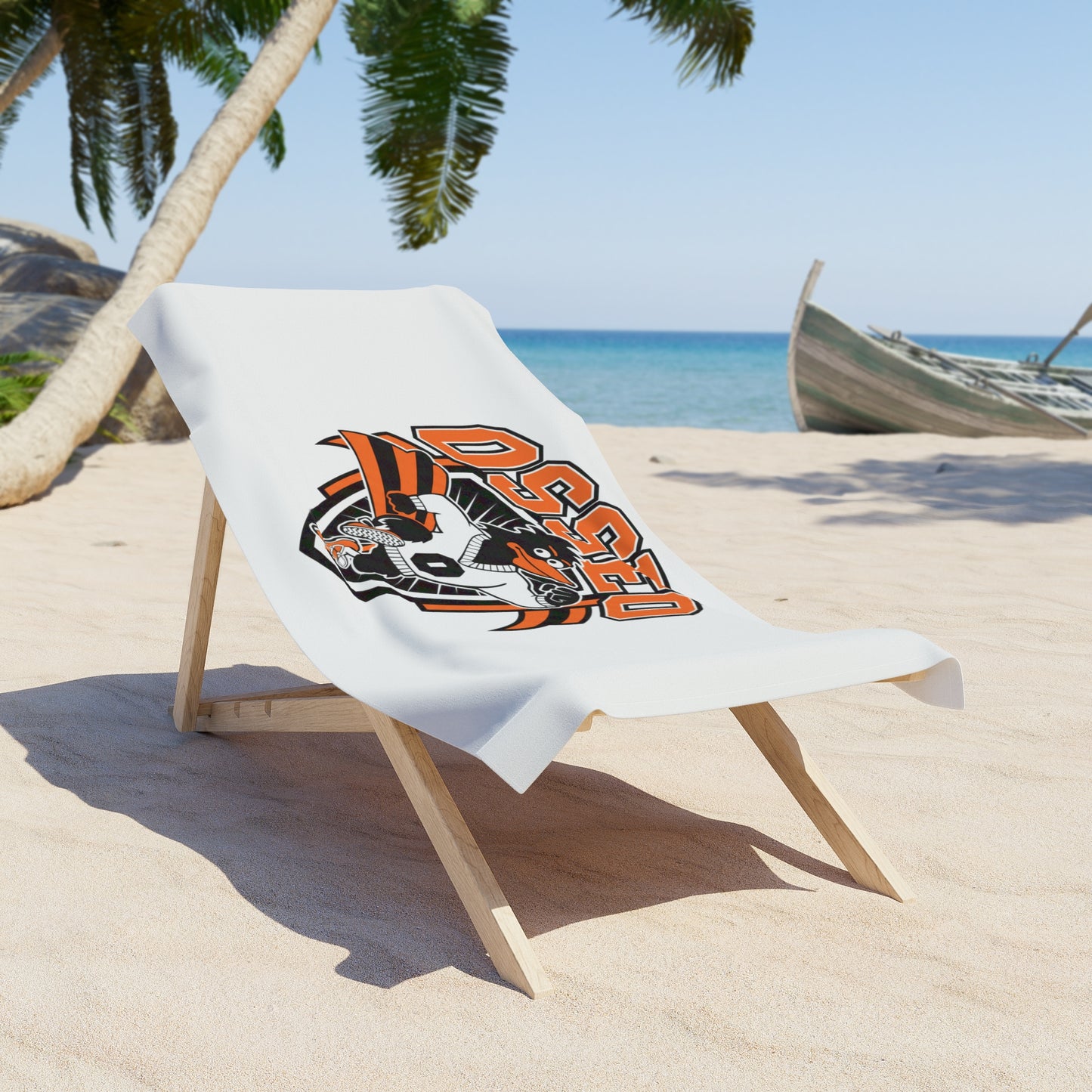 Osseo Orioles Beach Towel - Fun and Stylish Summer Essential for Beach Lovers