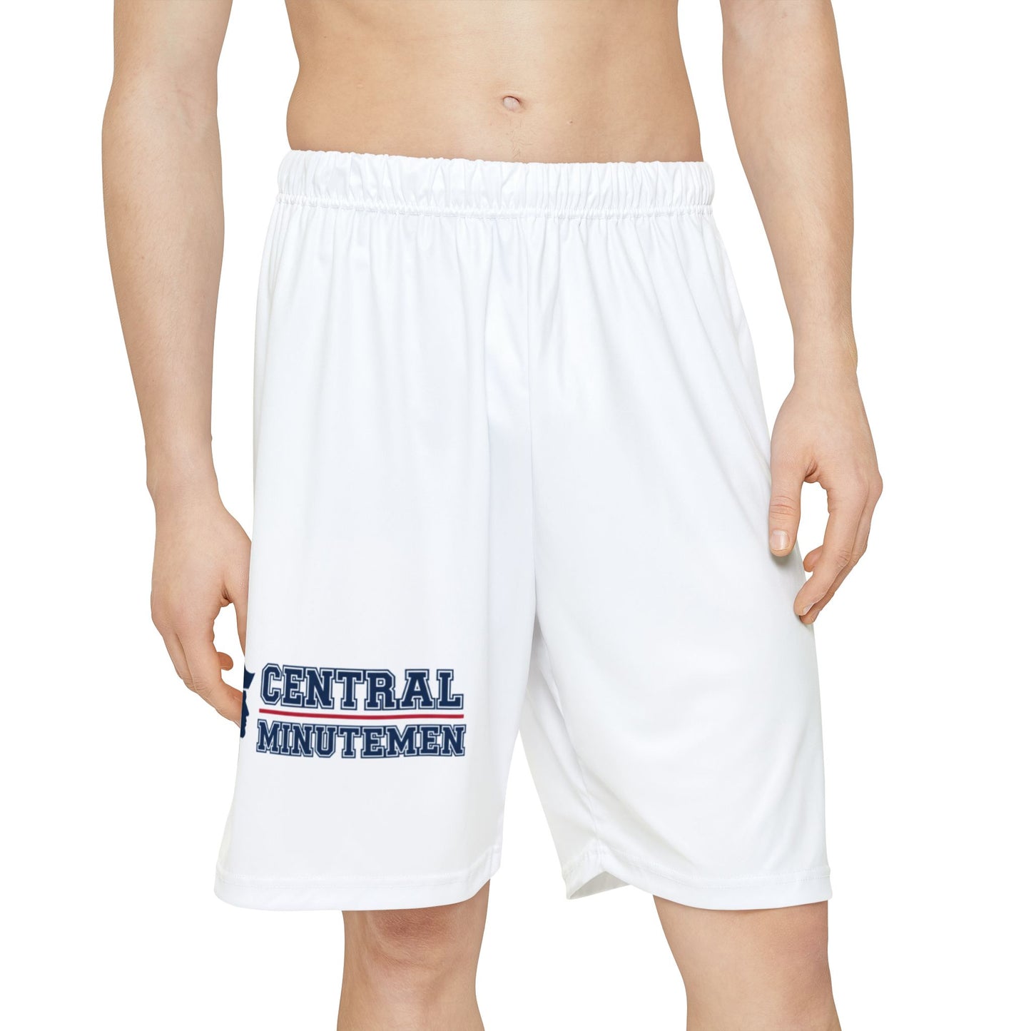Saint Paul Central Minutemen Men's Shorts with Bold Text Design, Athletic Shorts for Workouts, Casual Wear