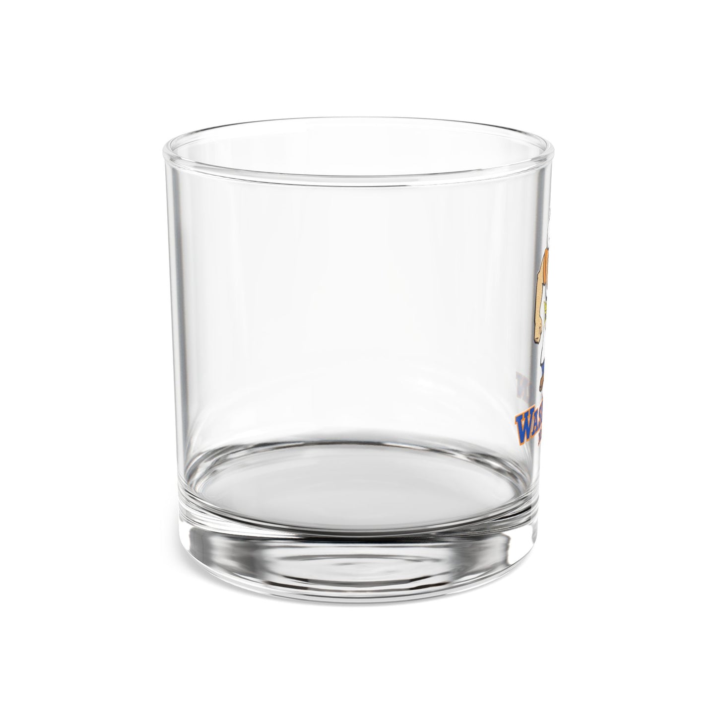 Washburn Millers 10oz Rocks Glass - Perfect for Game Day Celebrations