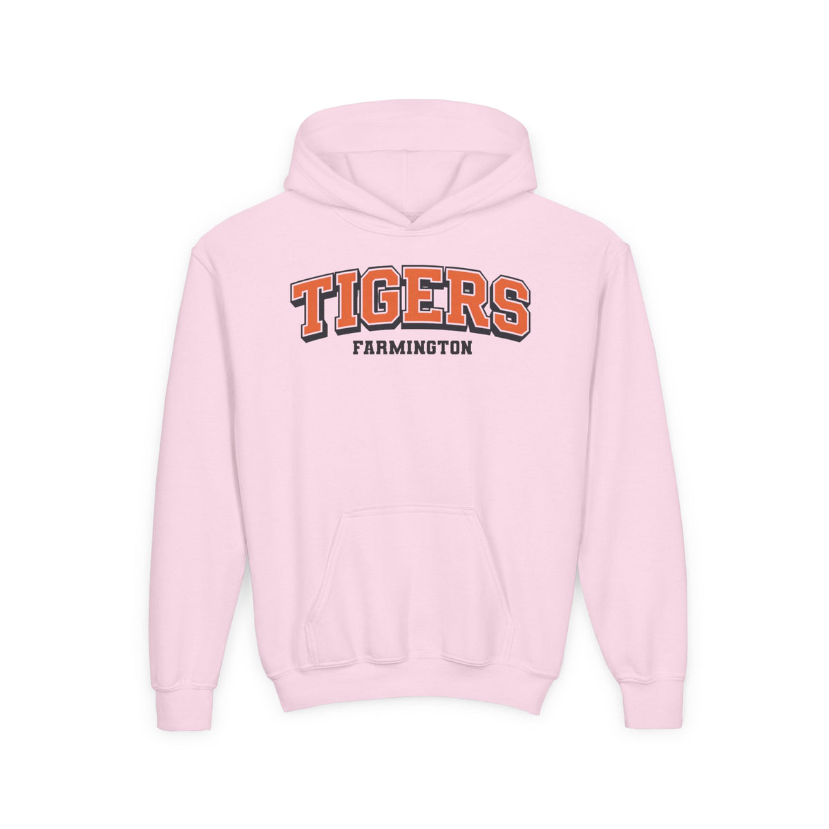 Farmington Tigers Hoodie - Cozy Heavy Blend Sweatshirt for Kids