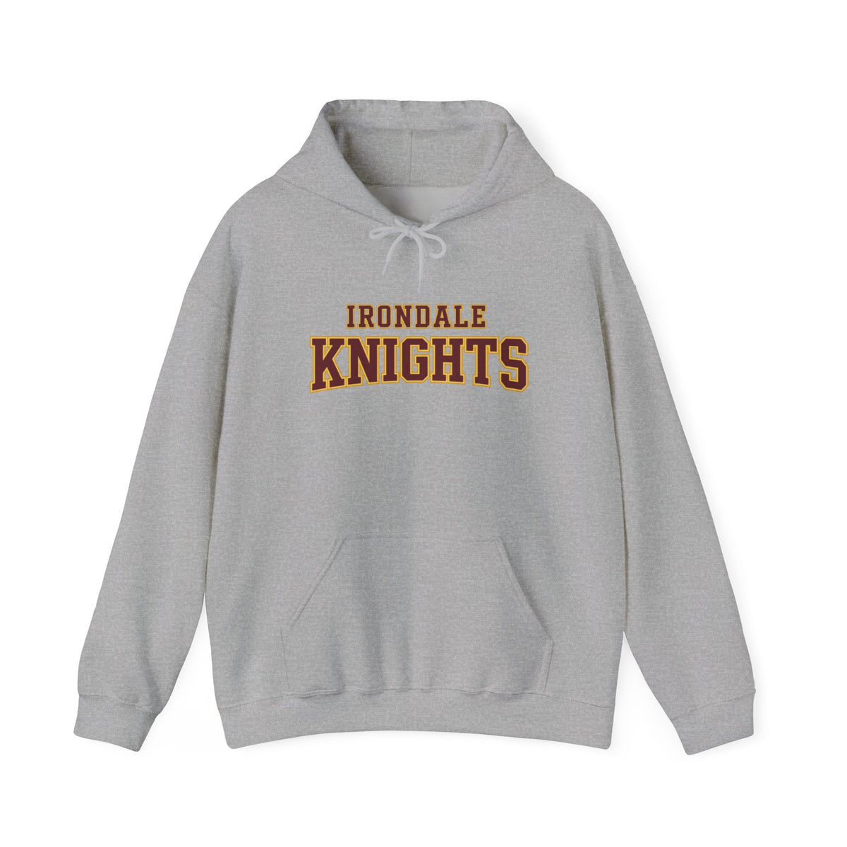 Irondale Knights Block Maroon & Gold Sweatshirt