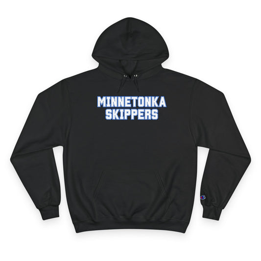 Minnetonka Skippers Champion Hoodie — Retro Collegiate Pullover