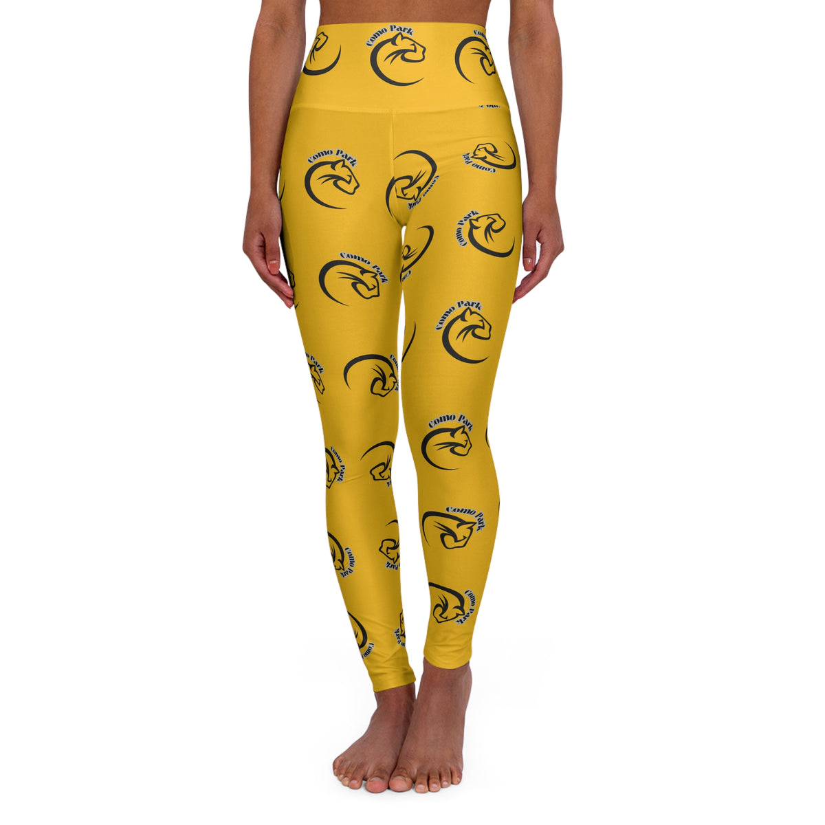 Como Park Cougars High School Waisted Leggings