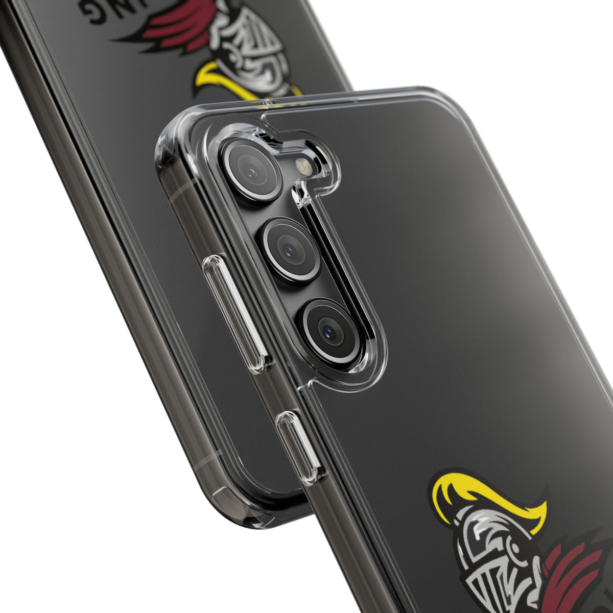 Clear Phone Case with Harding Logo