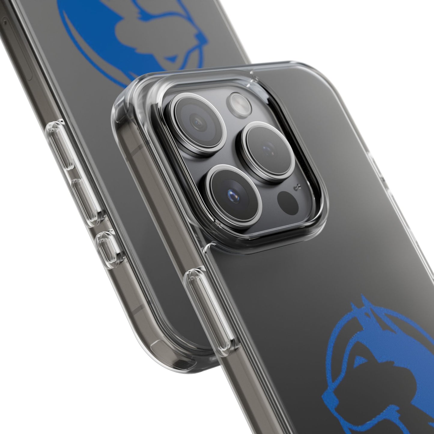Saint Anthony Huskies Clear Phone Case