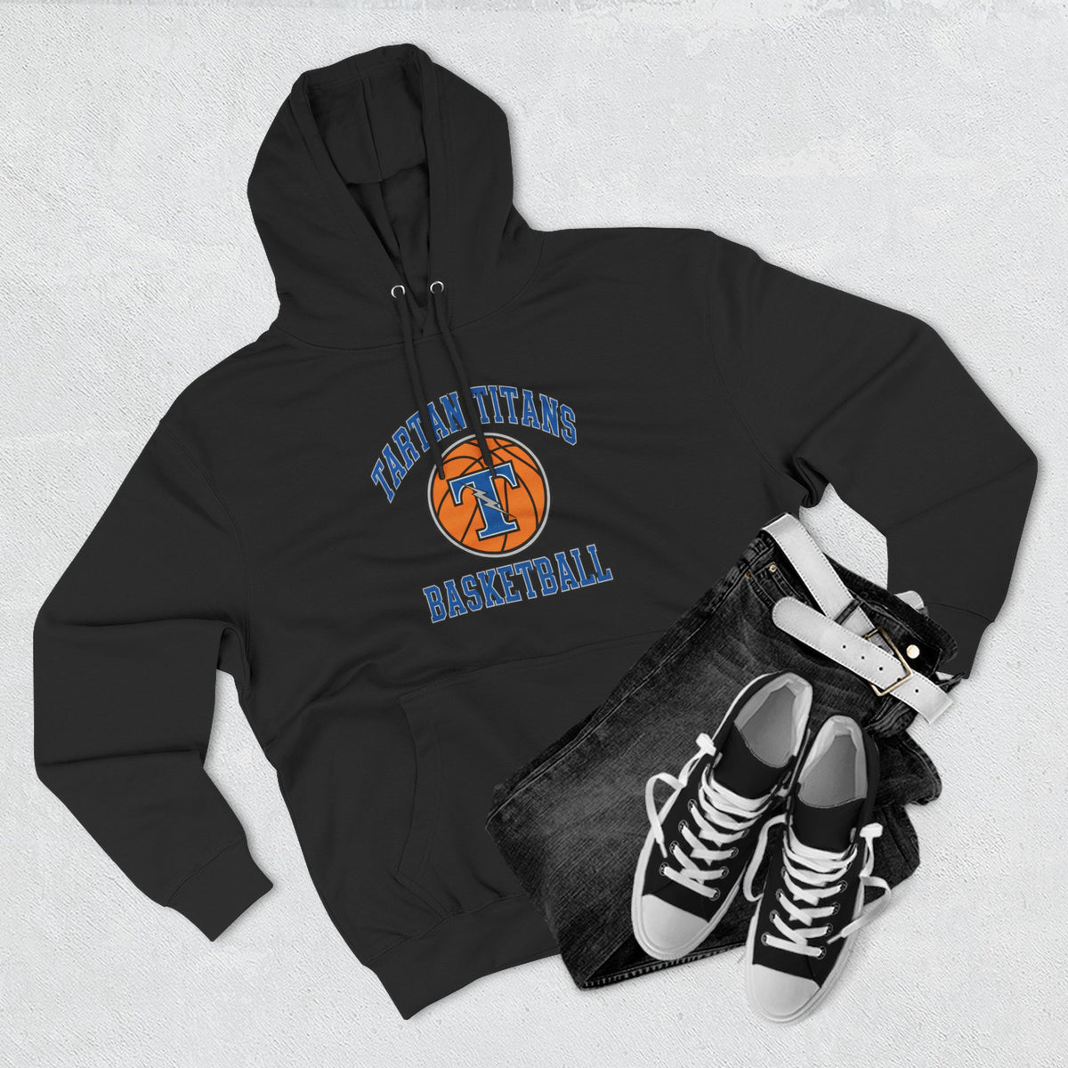 Tartan Titans Basketball Fleece Hoodie