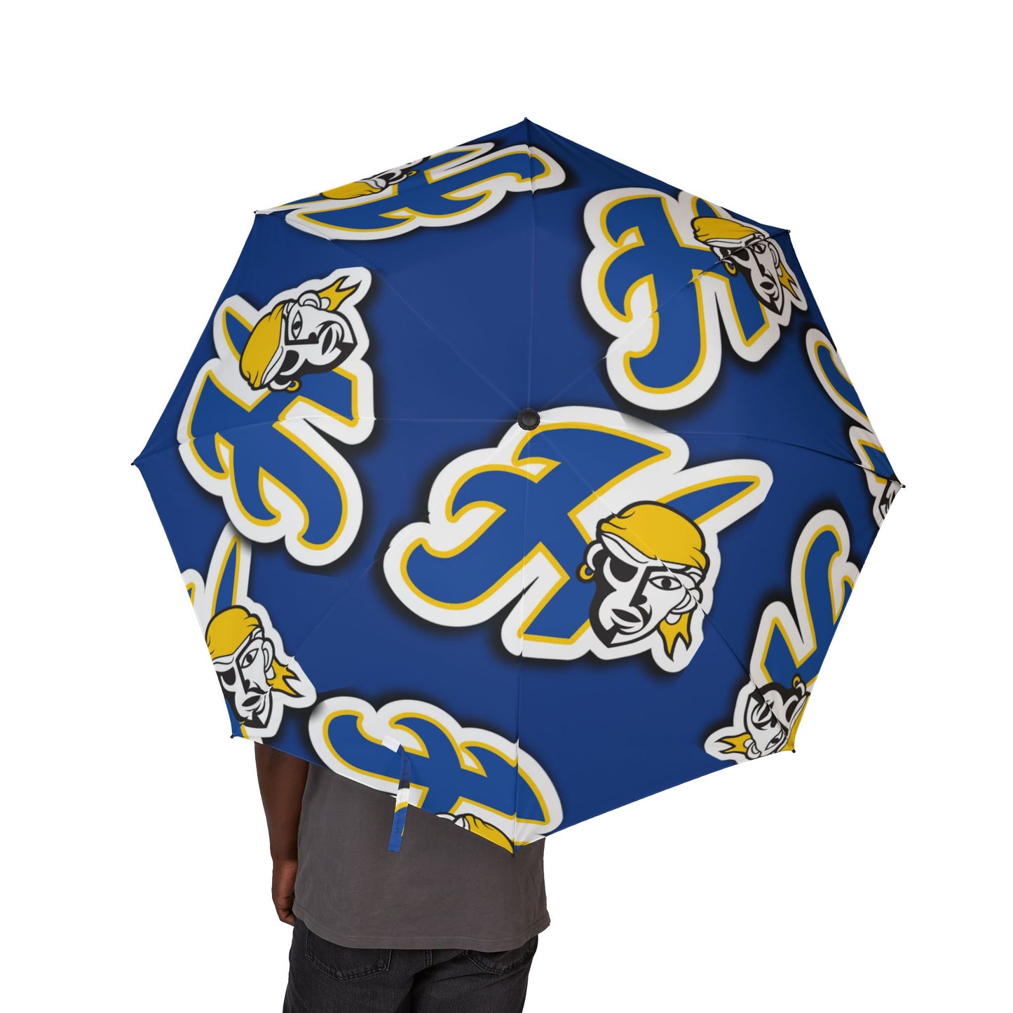 Hastings Raiders Stylish Foldable Umbrella - Compact Rain Protection