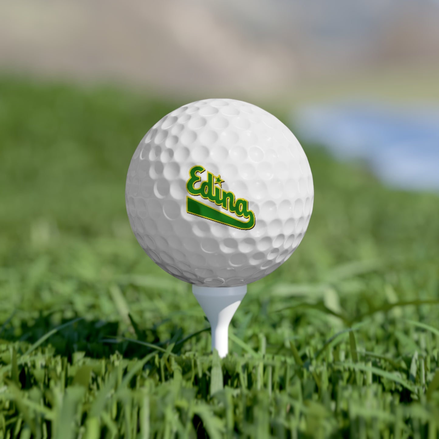 Edina Golf Balls - Set of 6 for Golf Enthusiasts