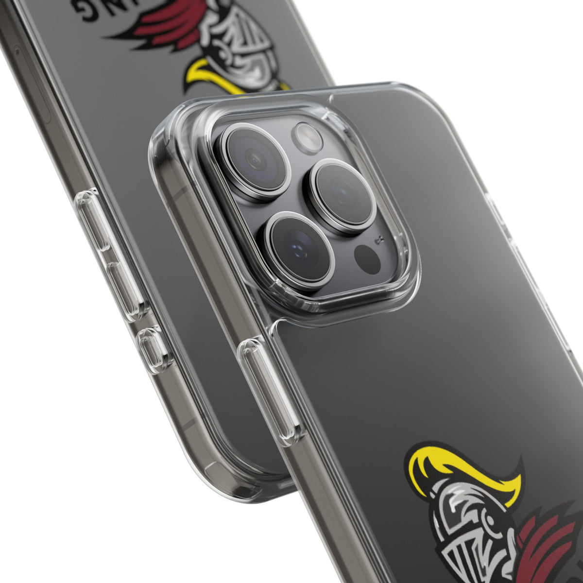 Clear Phone Case with Harding Logo