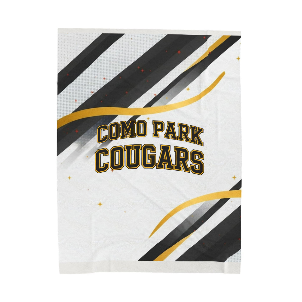 Como Park Velveteen Plush Blanket - Cozy Soft Throw for Home & Travel