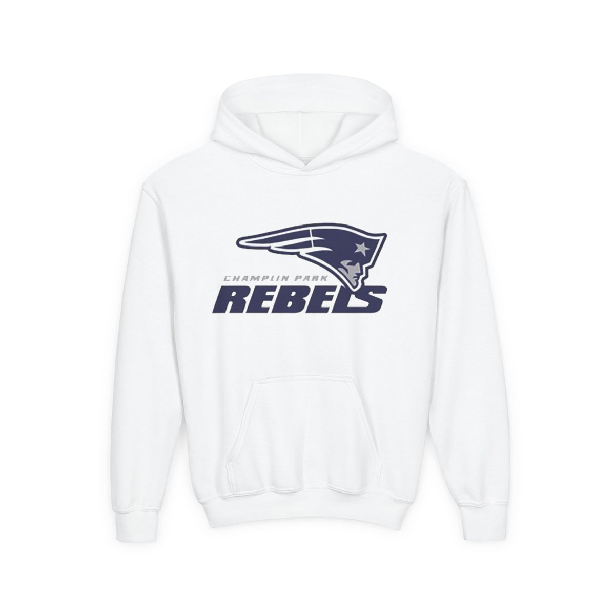 Champlin Park Rebels Youth Sporty Hoodie, Perfect for Casual Wear