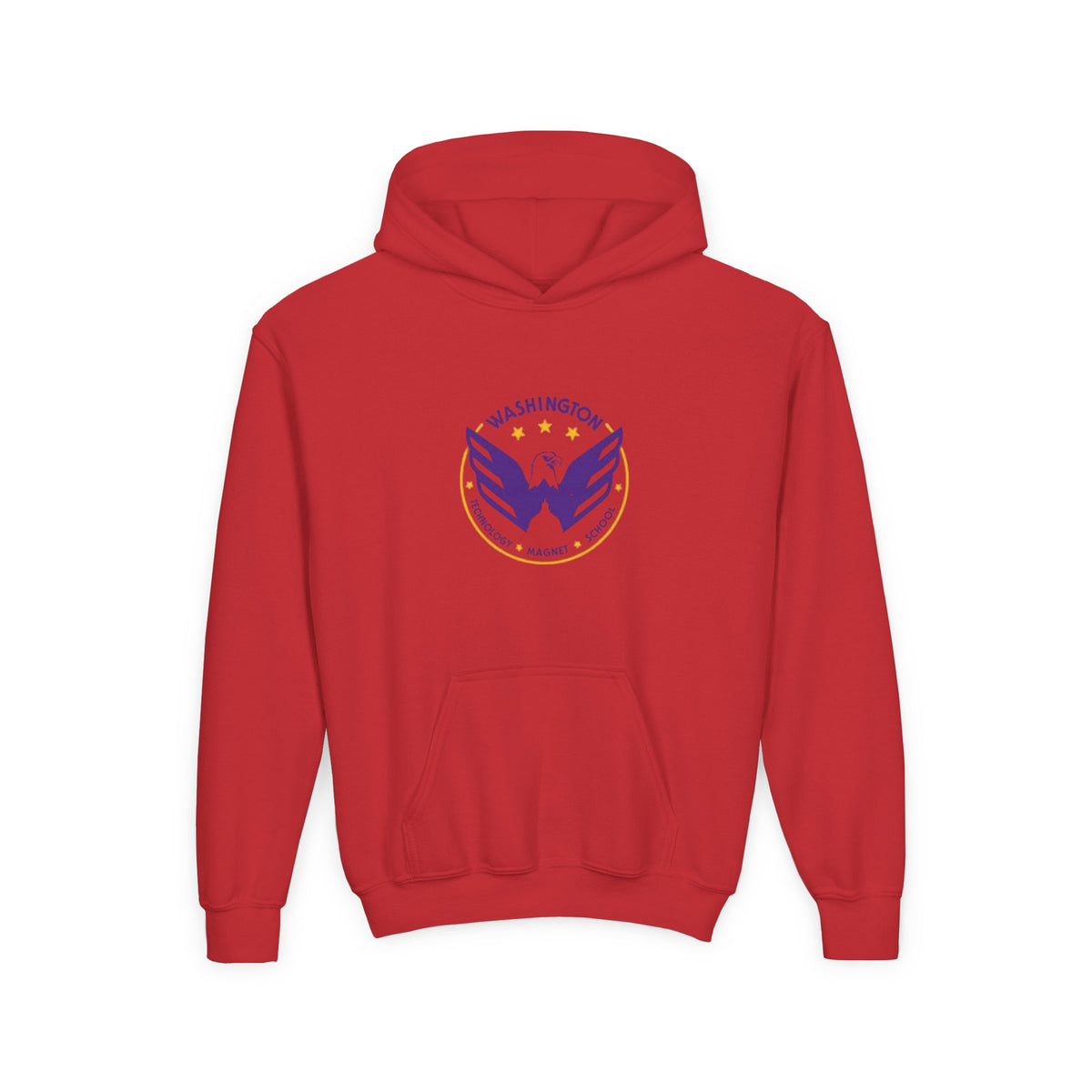 Saint Paul Washington Tech Youth Heavy Blend Hoodie