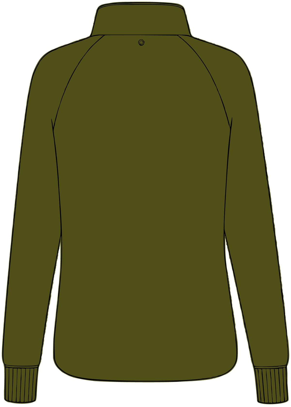 Happy Trails Women's Quilted Snap Neck Pullover