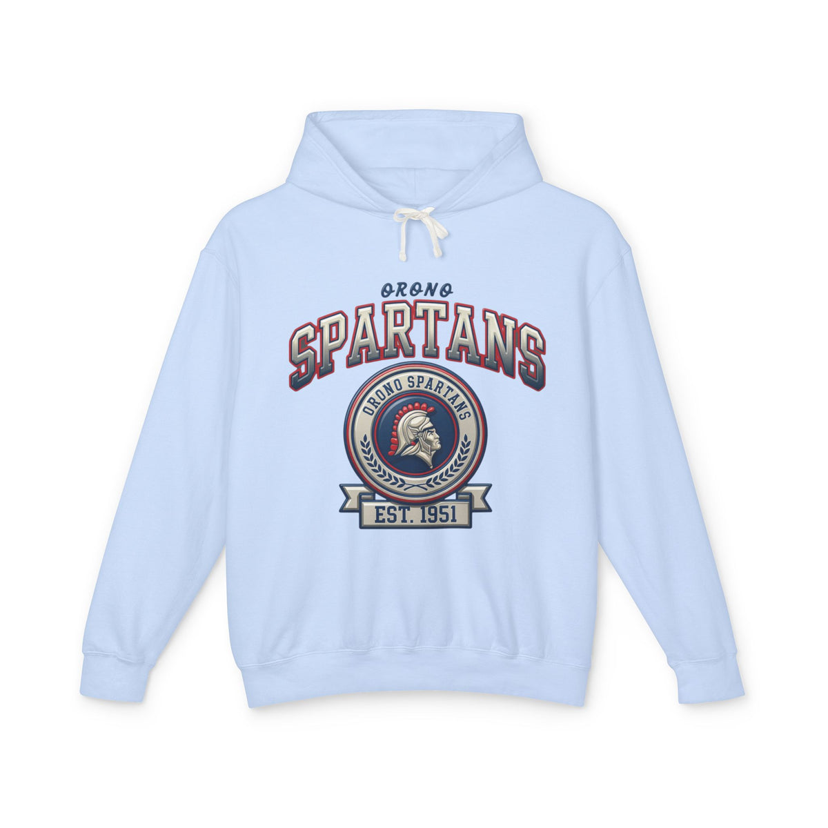 Orono Spartans Est. 1951 Lightweight Hooded Sweatshirt