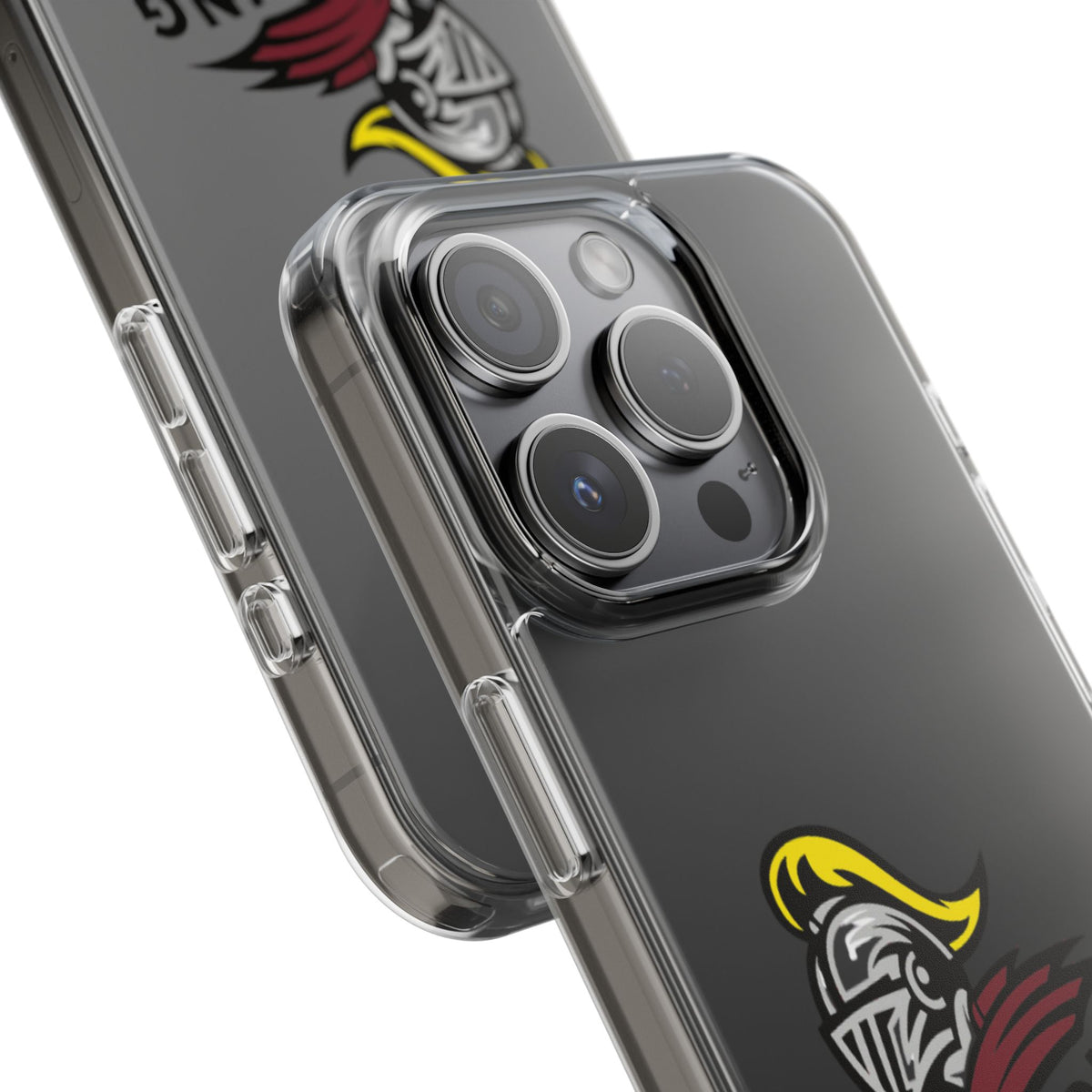 Clear Phone Case with Harding Logo