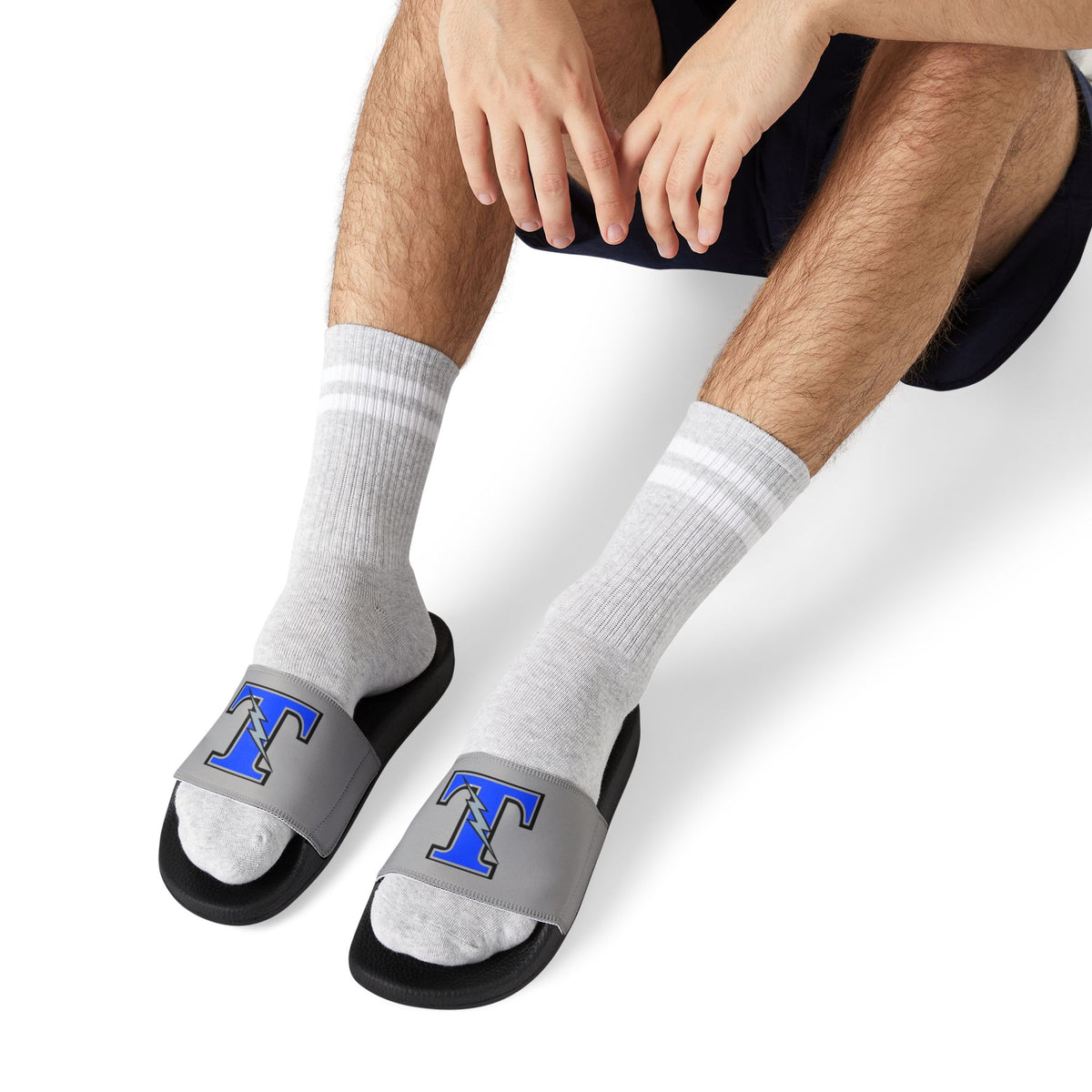 Tartan Titans Men's Removable-Strap Casual Sandals for Summer Adventures