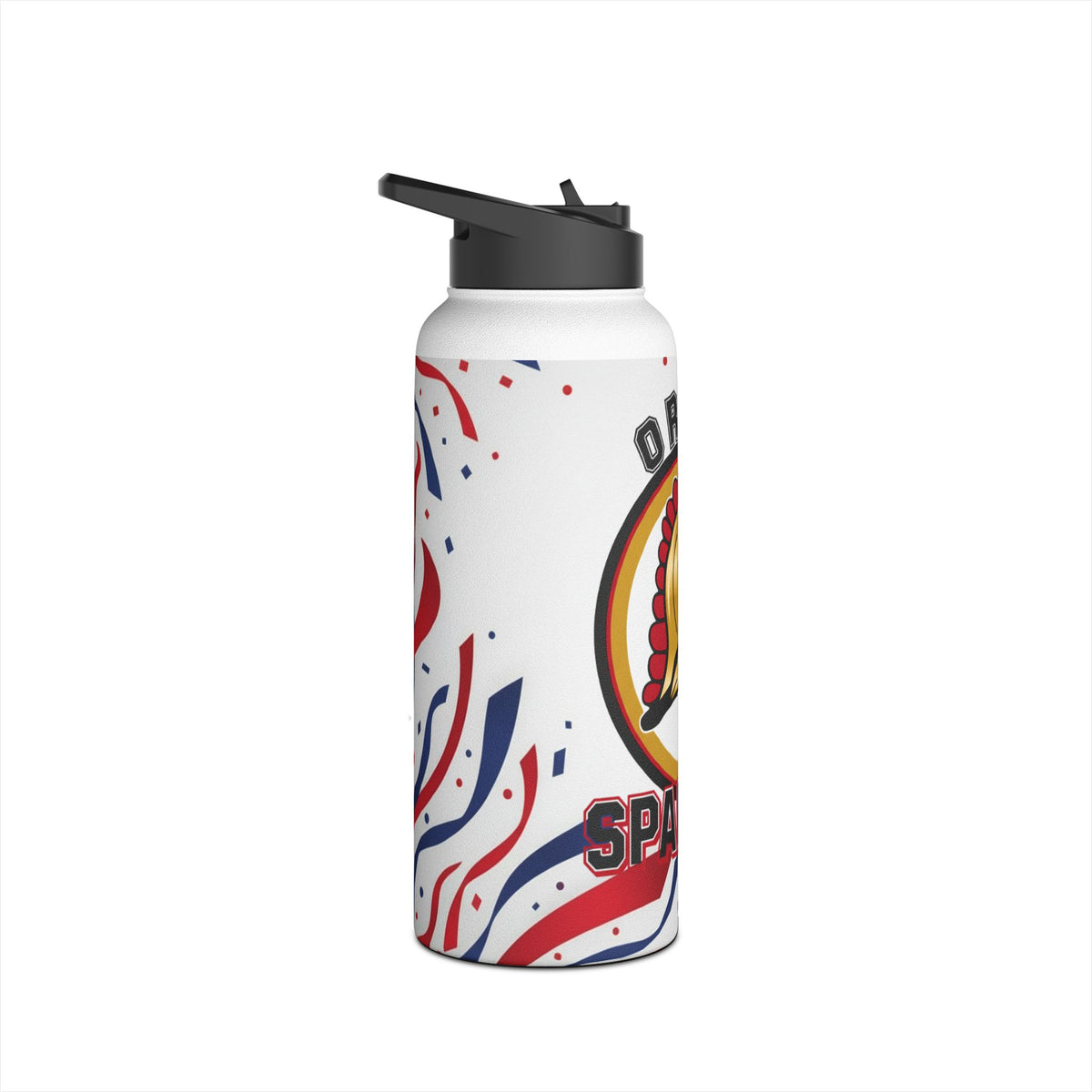 Orono Spartans Red & Blue Stainless Steel Team Bottle