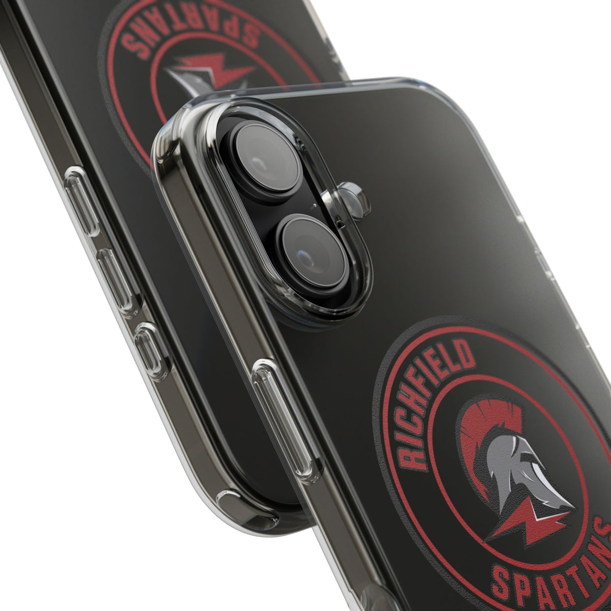 Richfield Spartans Clear Phone Case - Durable Phone Protection for Everyday Use