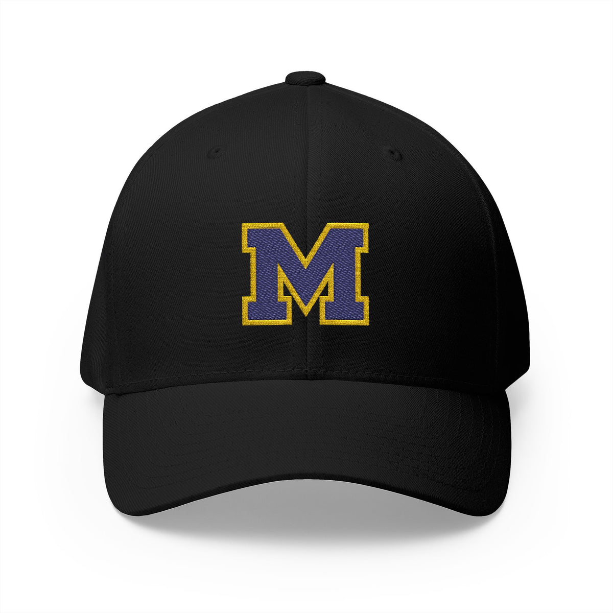 Mahtomedi Zephyrs "M" Embroidered Cap - Structured Baseball Hat