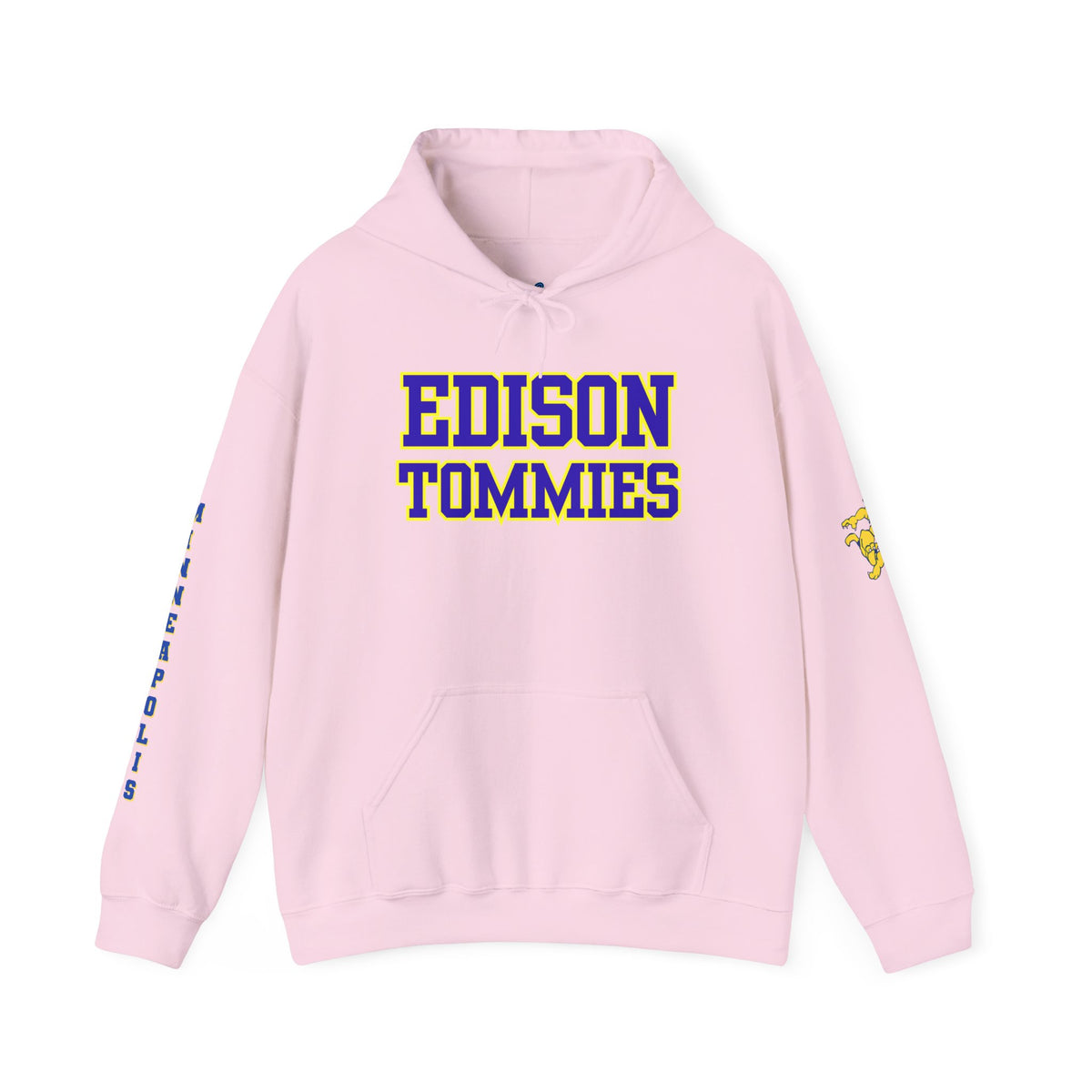 Minneapolis Edison Tommies Block Hoodie