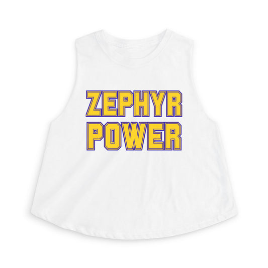 Mahtomedi "ZEPHYR POWER" Crop Top