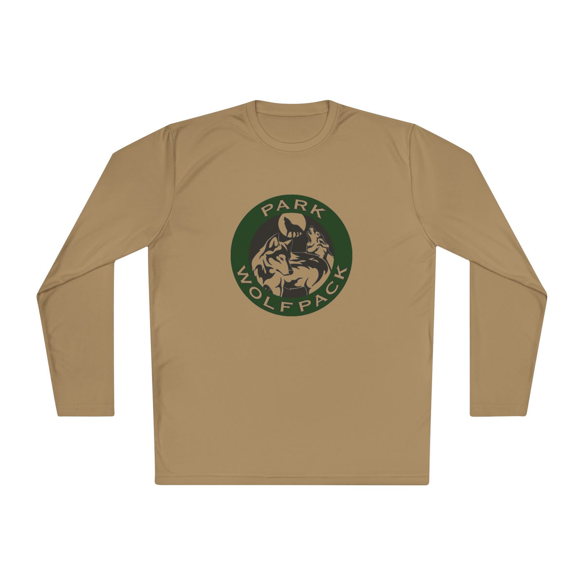 Unisex Lightweight Long Sleeve Tee - Park Wolfpack Design