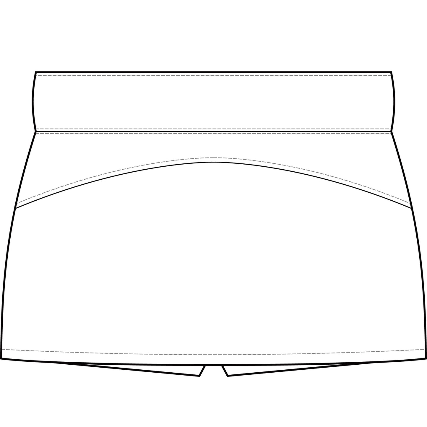 Logger's Trail Golf Course Women's Skort (White)— Athletic Golf & Tennis Wear
