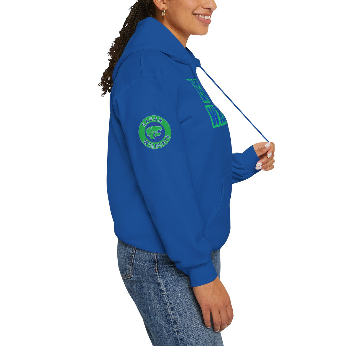 Eagan Wildcats Badge Hoodie