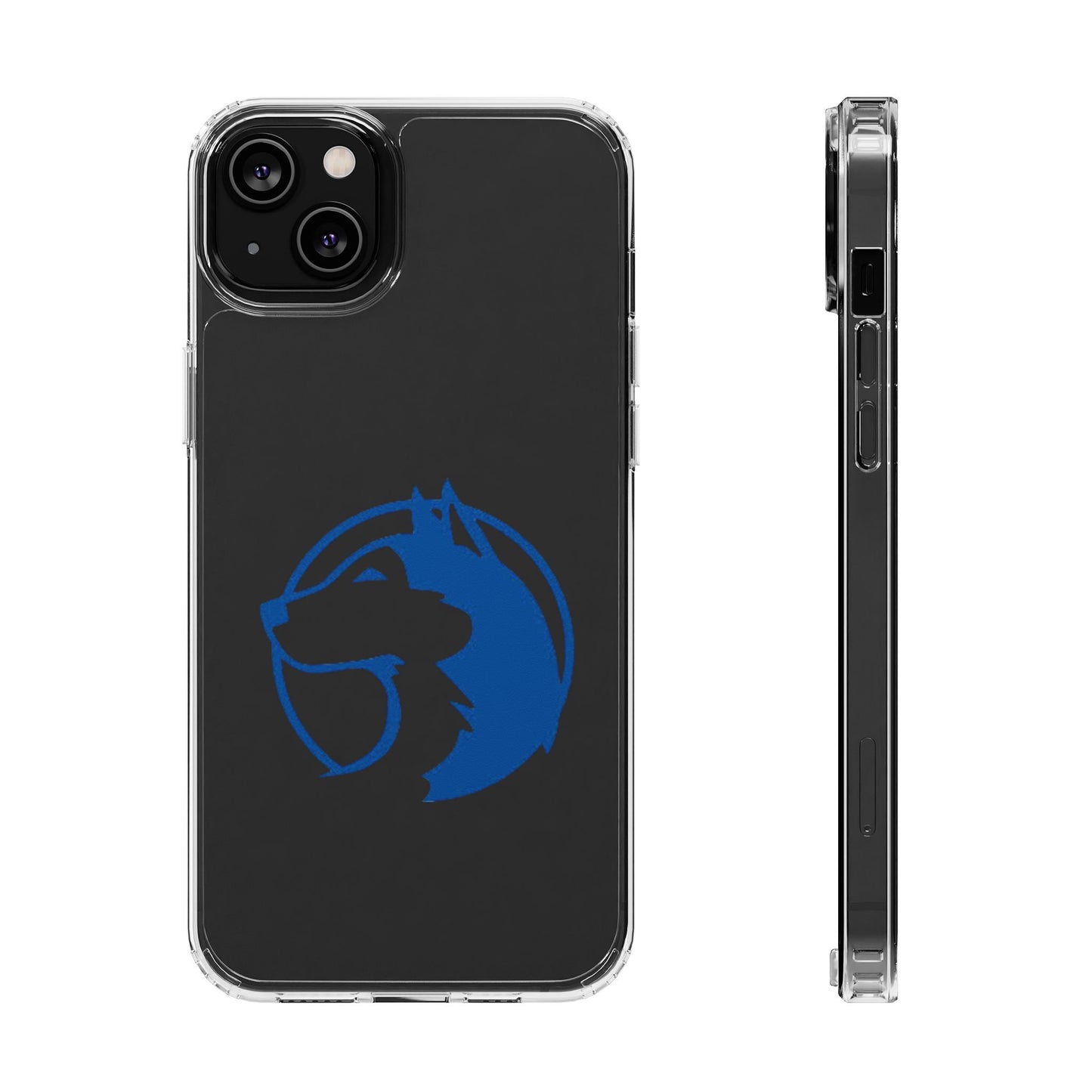 Saint Anthony Huskies Clear Phone Case