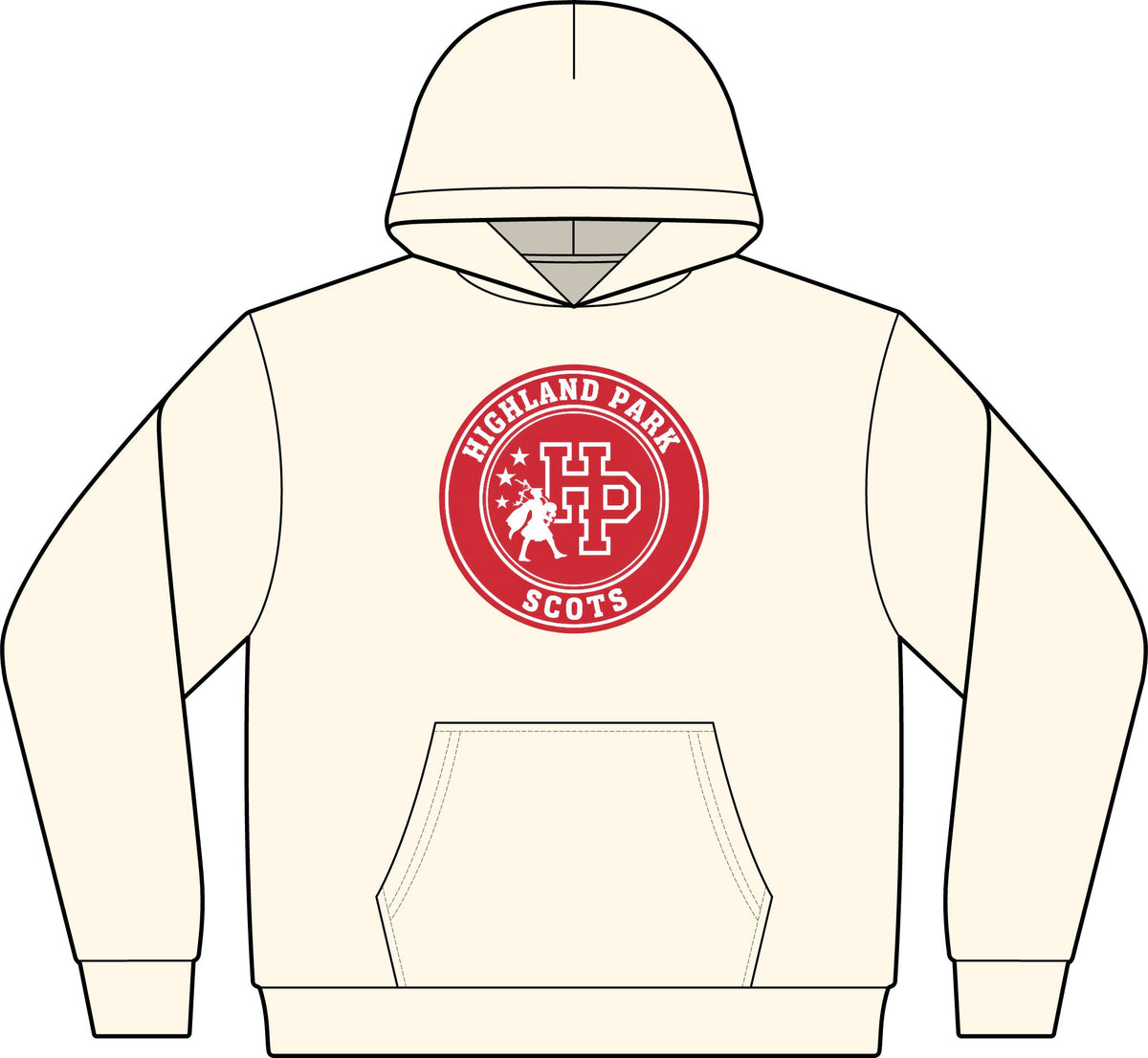 Saint Paul Highland Park Scots Logo Hoodie