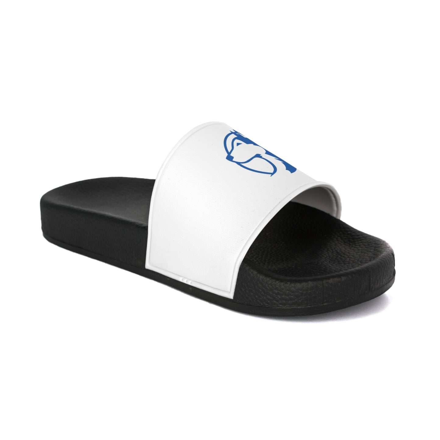 Saint Anthony Huskies Men's Slide Sandals - Casual Summer Footwear with Stylish Graphic Design
