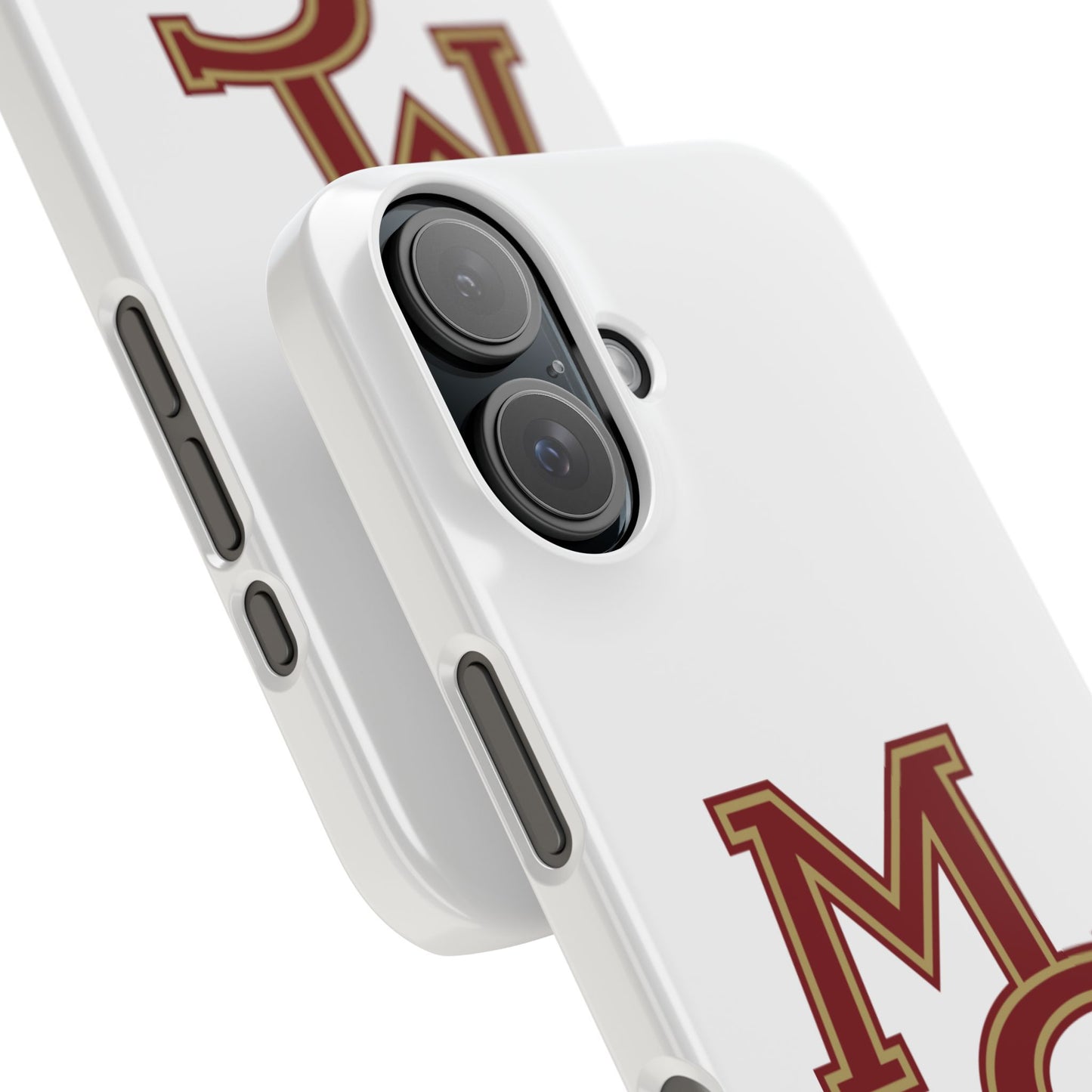 Maple Grove Crimson Slim Phone Case - Stylish Custom Cover for Daily Protection