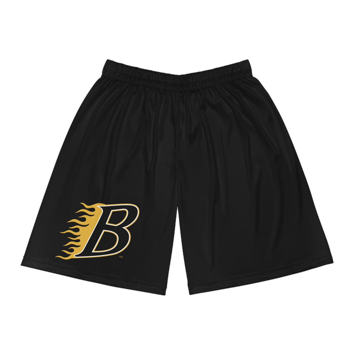 Burnsville Blaze Men's Black Basketball Shorts - Comfortable Athletic Wear