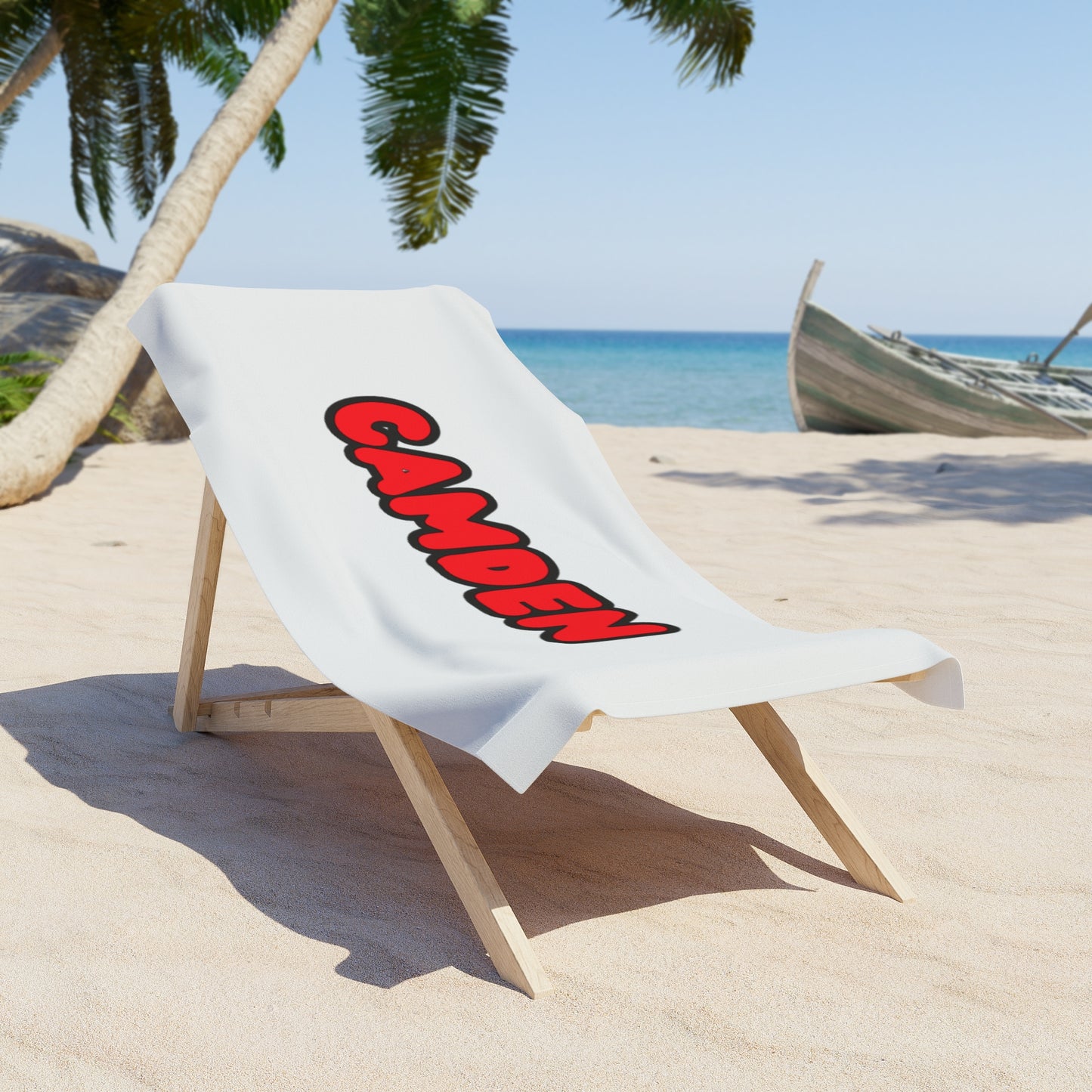 Minneapolis Camden Beach Towel - Fun and Stylish Summer Essential for Beach Lovers
