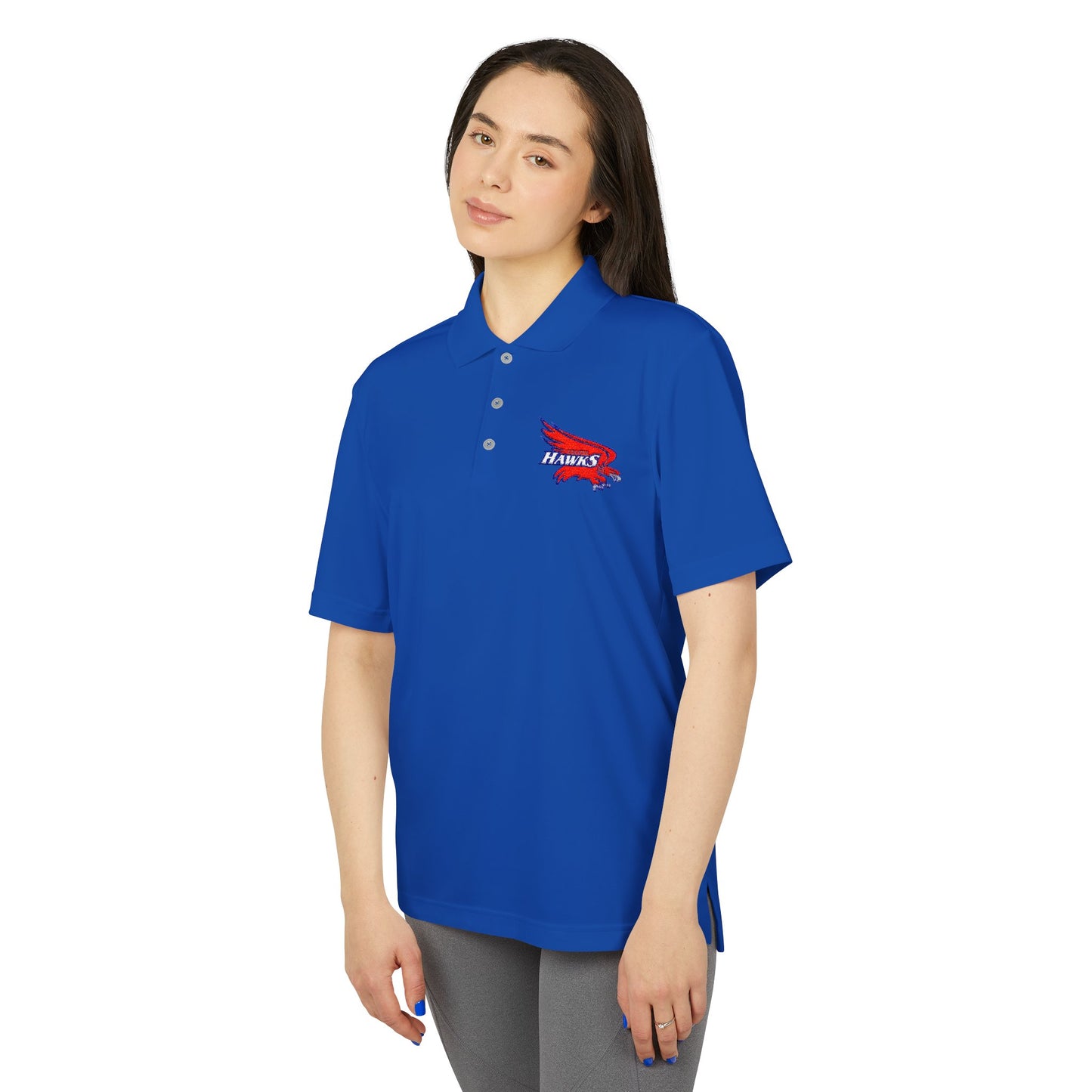 Robbinsdale Cooper Hawks Adidas Unisex Performance Polo - Stylish Sportswear for Active Lifestyles