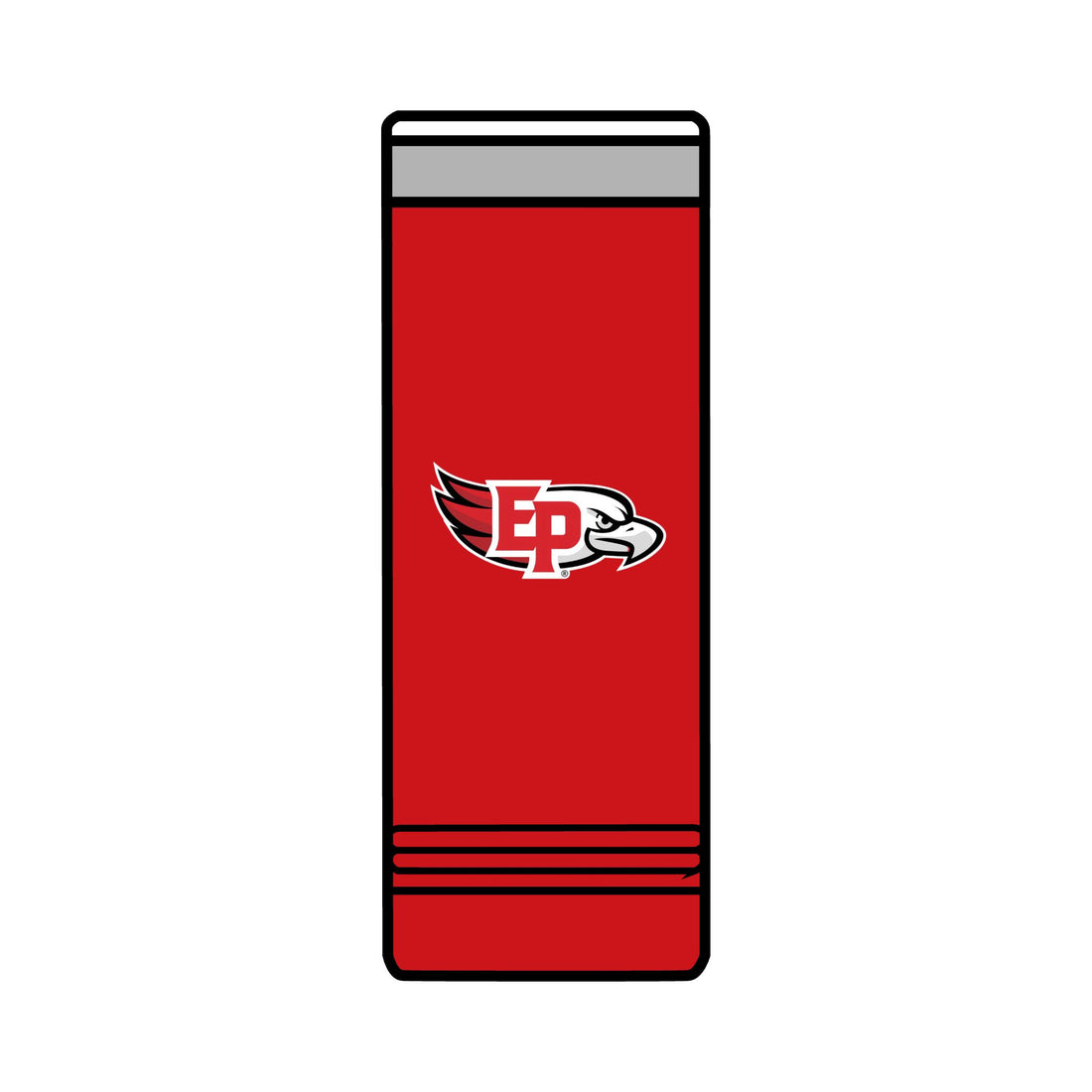 Eden Prairie Eagles Skinny Tumbler - 22oz Travel Mug, Gift for Students, Sports Team Fan, Custom Design, Perfect for School or Home
