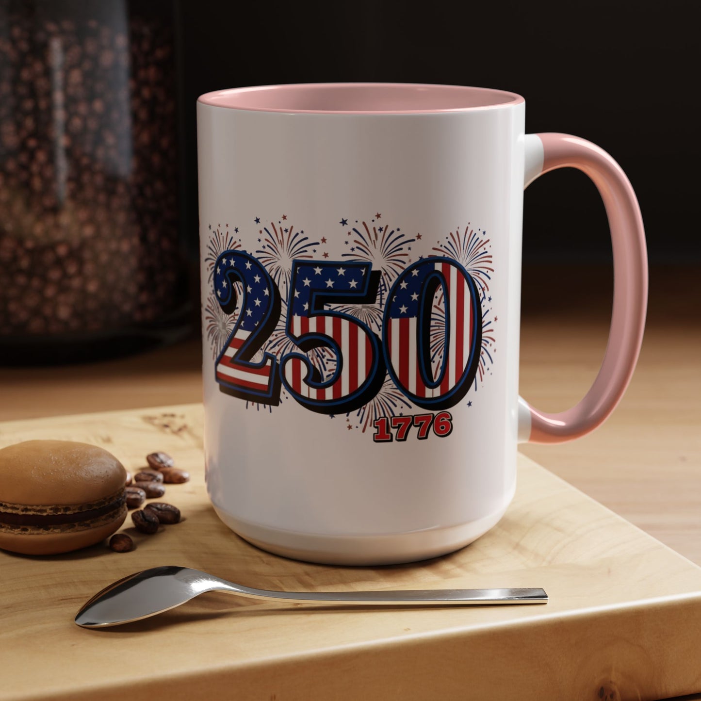 Patriotic Coffee Mug - Americas 250th Anniversary
