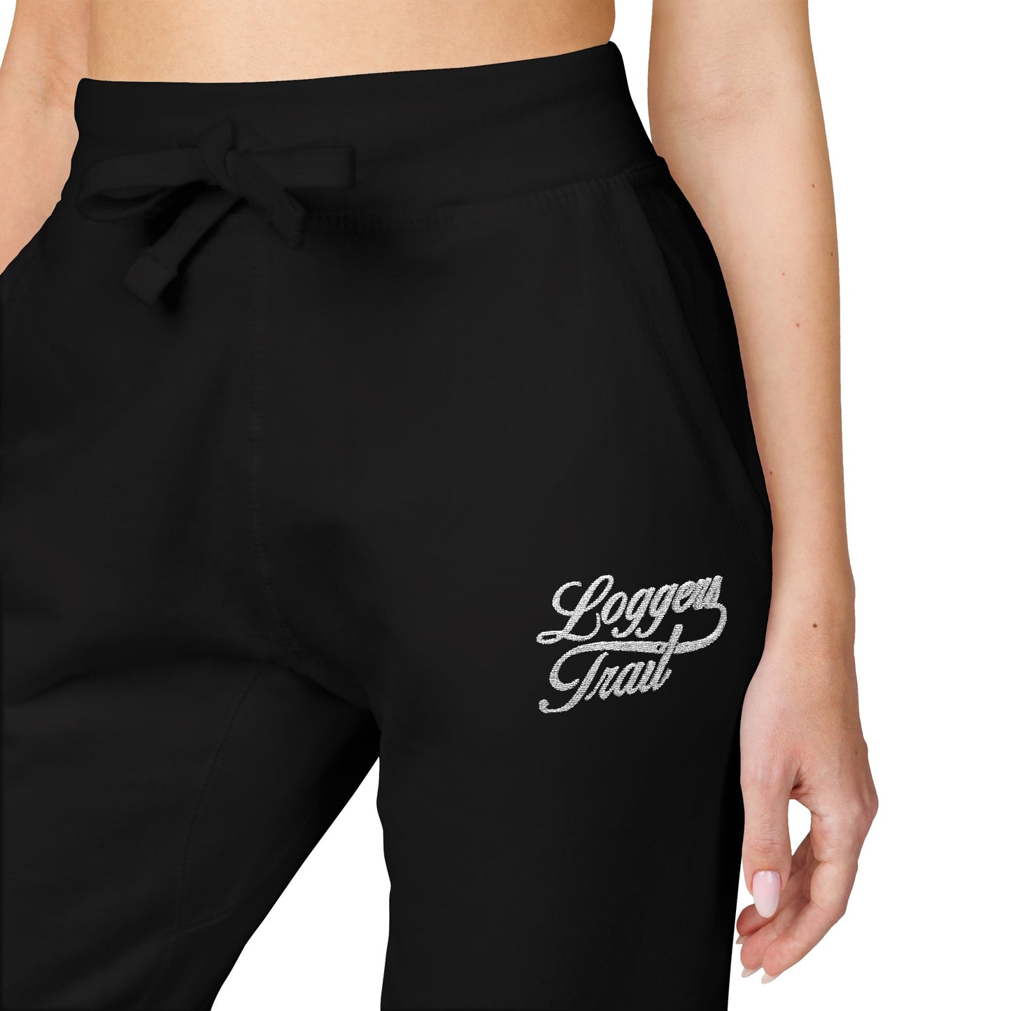 Logger's Trail Golf Course 'Dreams Come True' Fleece Cozy Black Joggers