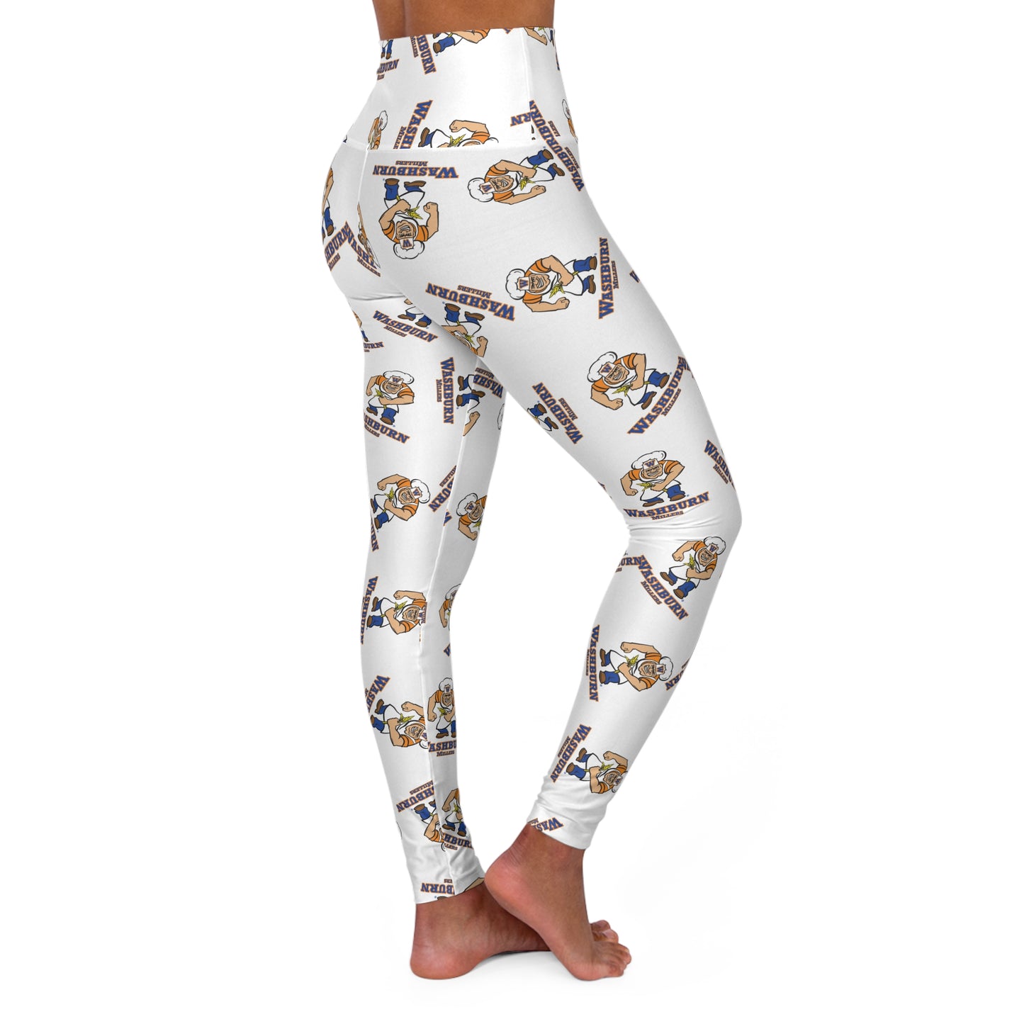 Minneapolis Washburn Millers High Waisted Leggings - Stylish Comfort for Active Lifestyles