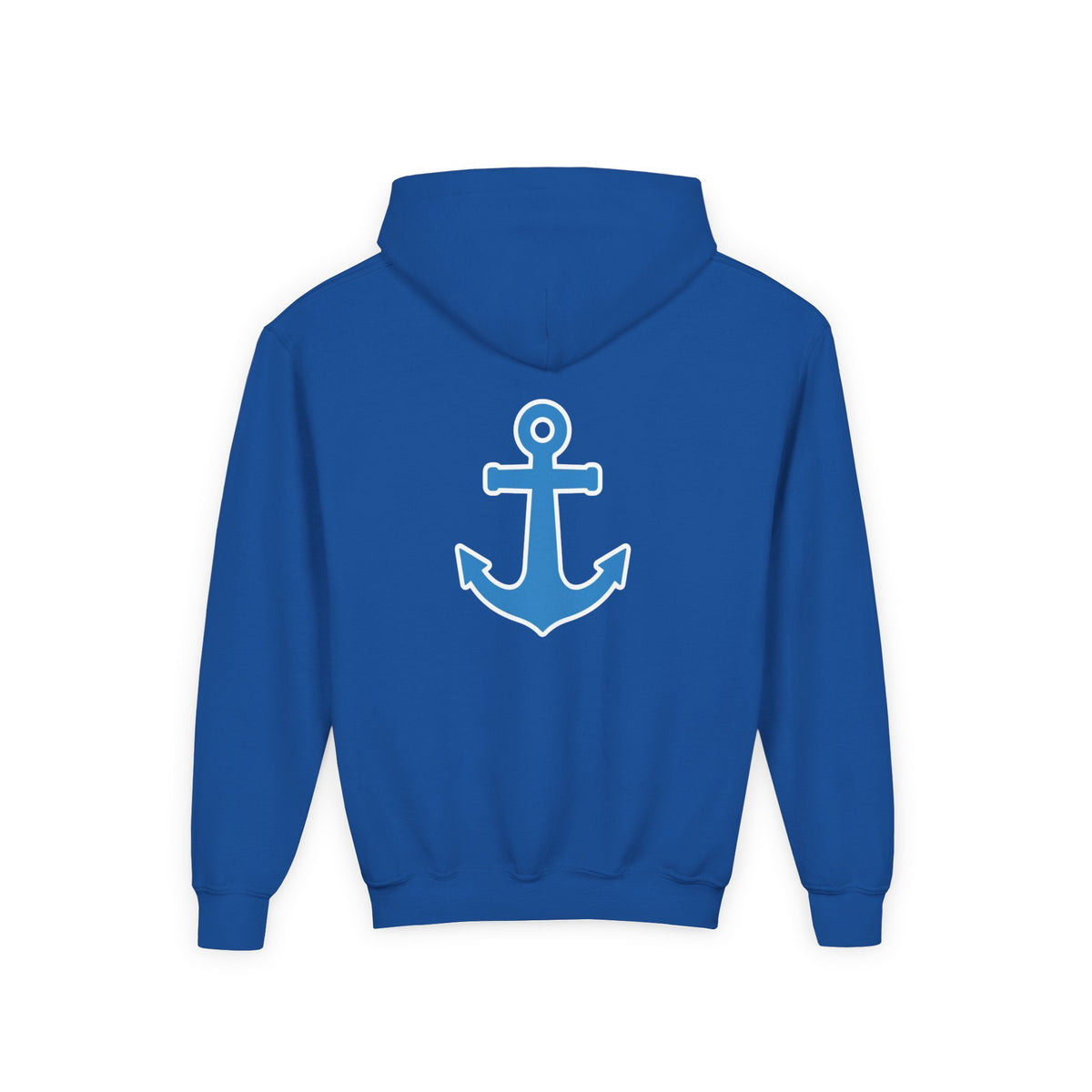 Minnetonka Skippers Youth Hoodie — Anchor Back Logo