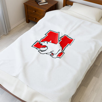 North Saint Paul Polars Plush Blanket