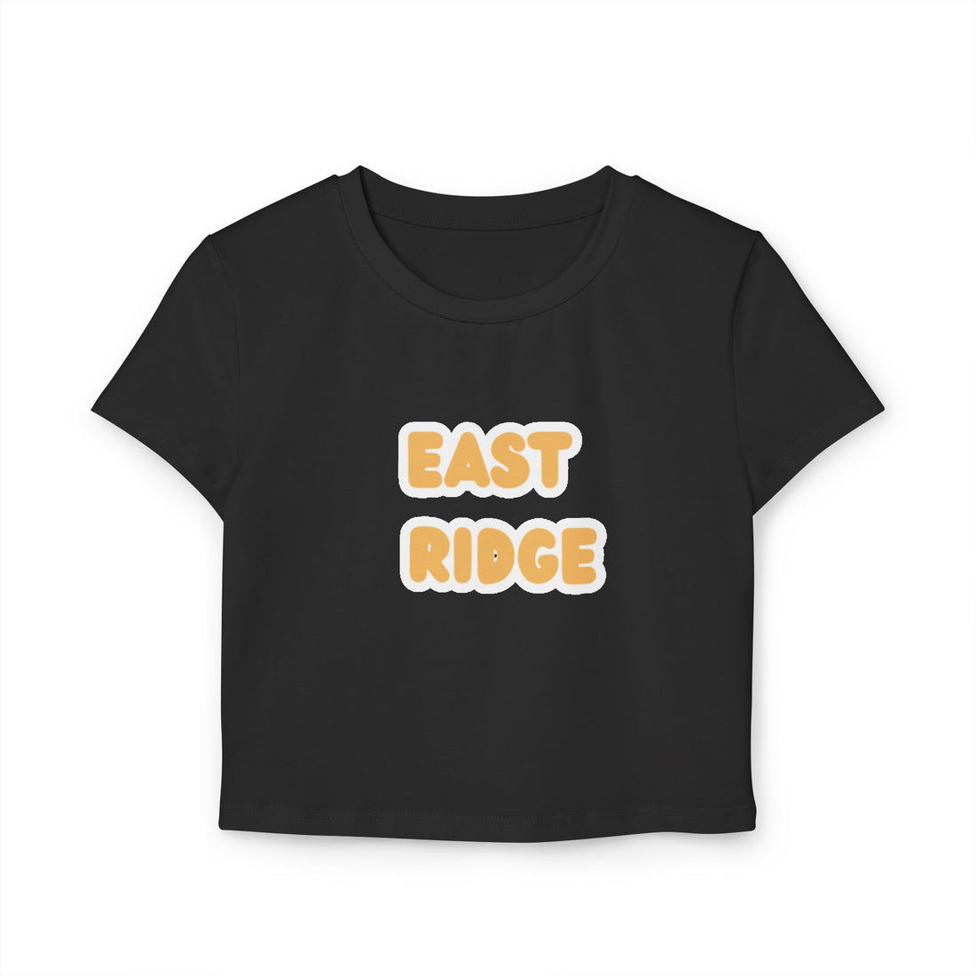 East Ridge Raptors Women’s Baby Tee - Retro Graphic Top for Casual Vibes